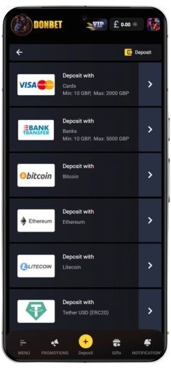 Donbet casino review