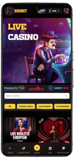 Donbet review
