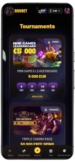 Donbet Tournaments