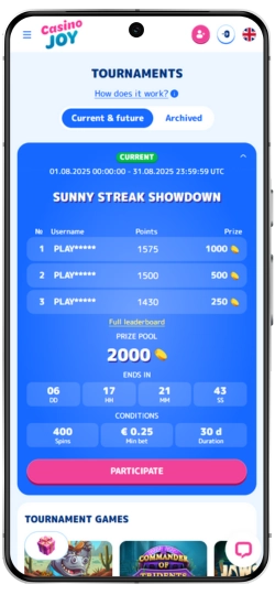 Casino Joy review