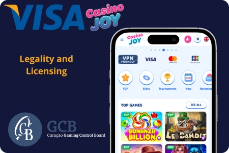 Legality of Joy Casino
