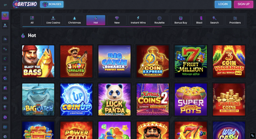 Britsino casino Slots