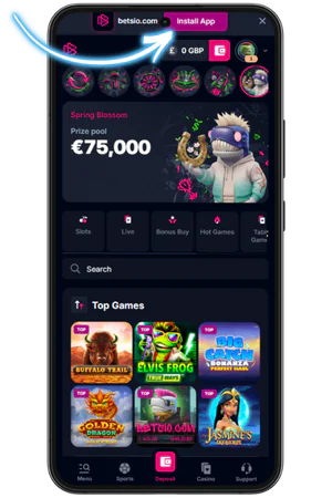 Betsio Android APK installation guide