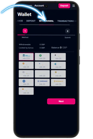 Casino withdrawal form Betsio Casino